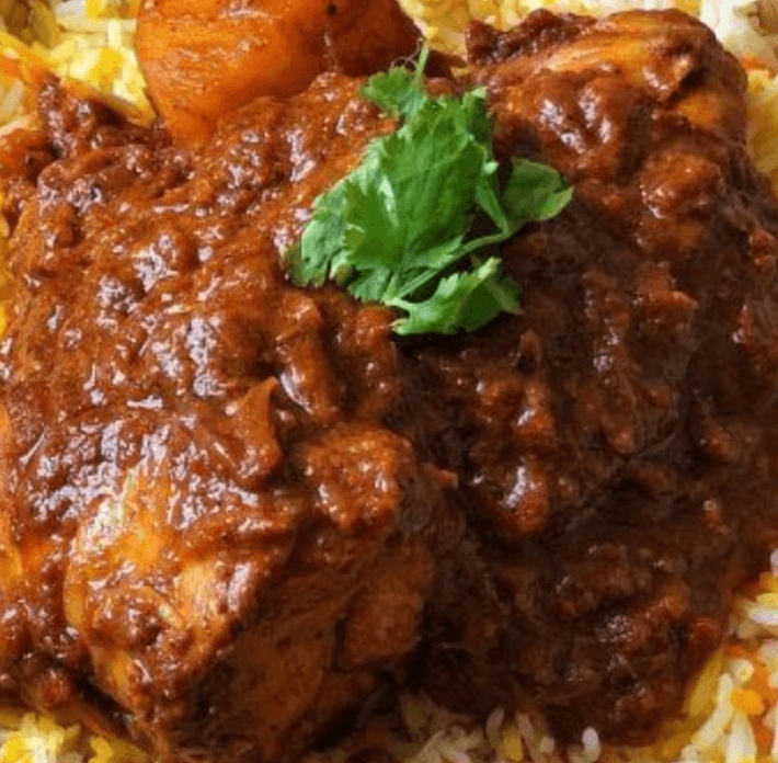 Chicken biriyani stew